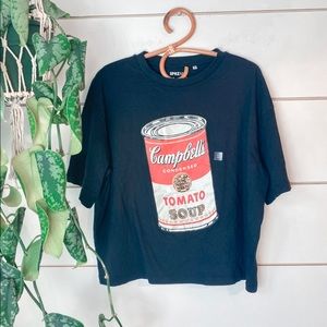 NWOT Campbell’s soup tee Sz M